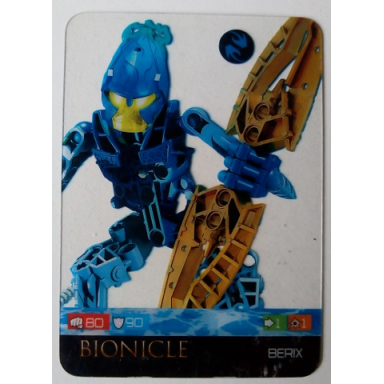 bionicle game card berix 53