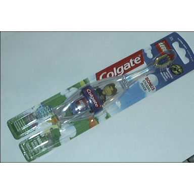 toothbrush jack stone minifigure js028 - colgate