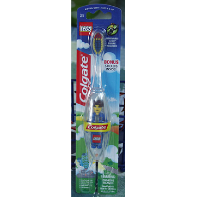 toothbrush jack stone minifigure js026 - colgate