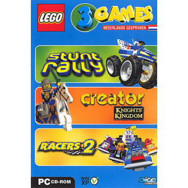 3 games stunt rally creator: knights kingdom racers 2 dutch version