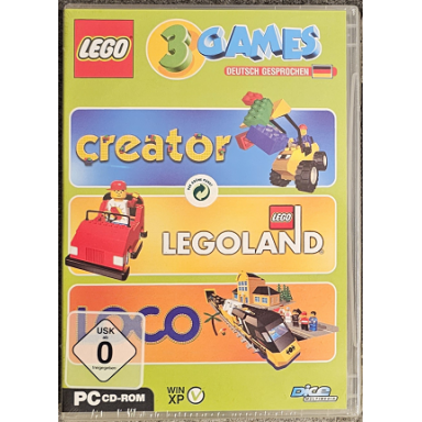 3 games creator legoland loco - pc cd-rom german version