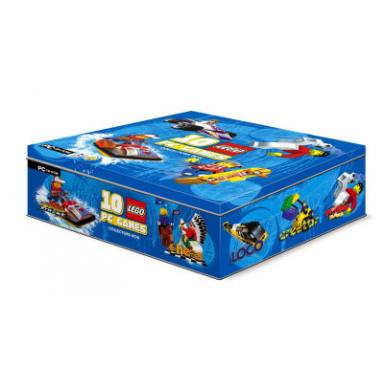 10 lego pc games collectors tin