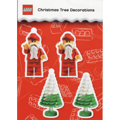 christmas tree decorations - cardboard set of 2