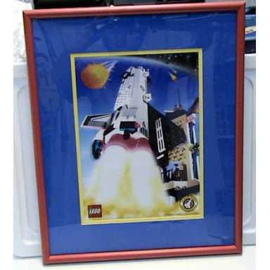 blast-off framed print