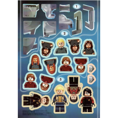 sticker sheet harry potter sheet of 25