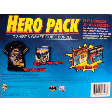 batman hero pack t-shirt gamer guide bundle toys r us exclusive