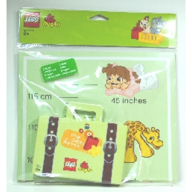 duplo my sweet home activity kit and height chart set