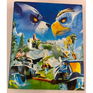 binder legends of chima a4 2-ring binder