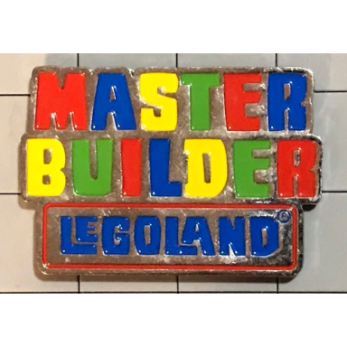magnet flat master builder legoland pattern