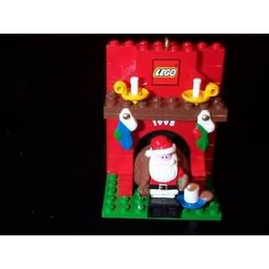 christmas tree ornament hallmark lego fireplace