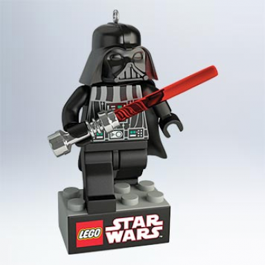 christmas tree ornament hallmark lego star wars darth vader