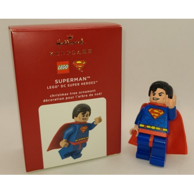 christmas tree ornament hallmark lego superman