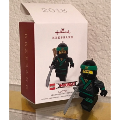 christmas tree ornament hallmark lego ninjago movie lloyd