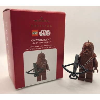 christmas tree ornament hallmark lego star wars chewbacca