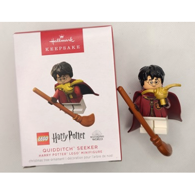 christmas tree ornament hallmark lego harry potter quidditch seeker