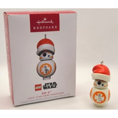 christmas tree ornament hallmark lego star wars bb-8