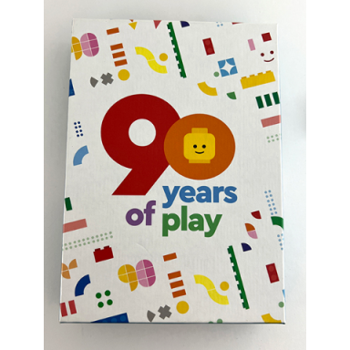 90 years of play - timeline game danish version