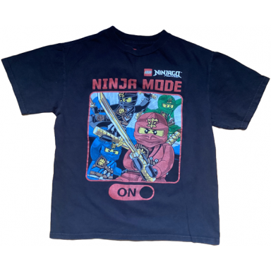 t-shirt ninjago lloyd kai jay and cole ninja mode on