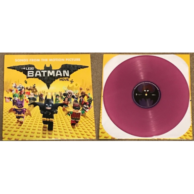 audio record - the lego batman movie soundtrack batgirl edition vinyl