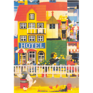 birthday card - exclusive for uk lego builders club - 1984