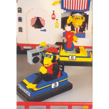 birthday card - exclusive for uk lego builders club - 1985