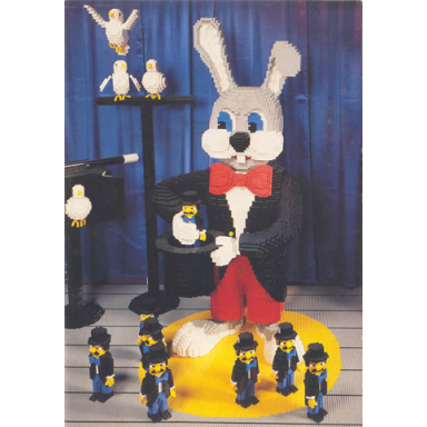 birthday card - exclusive for uk lego builders club - 1986