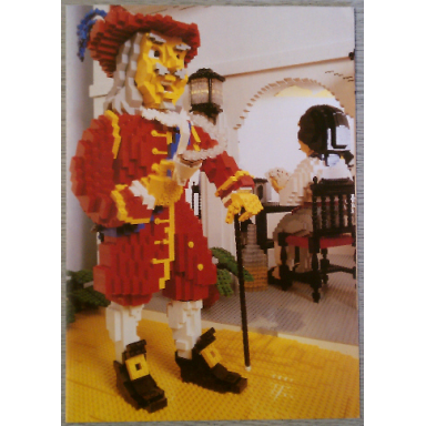 birthday card - exclusive for uk lego builders club - 1991