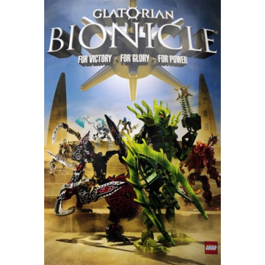 bionicle poster glatorian