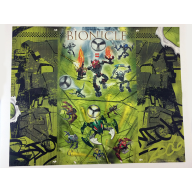 bionicle poster hordika visorak and piraka