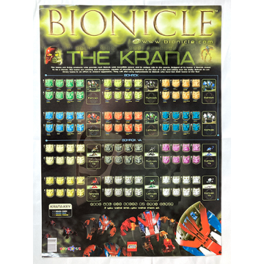 bionicle poster bohrok krana