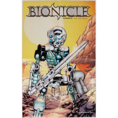 bionicle poster kopaka - toa des eises