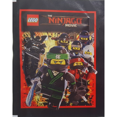 sticker the lego ninjago movie blue ocean - booster pack