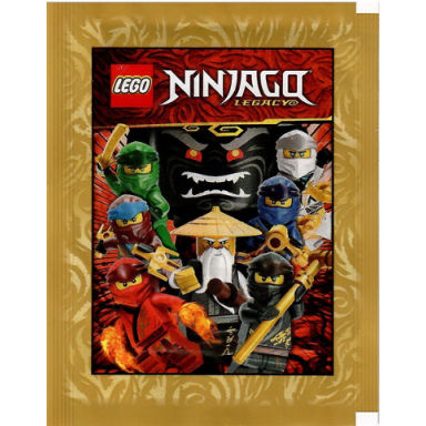 sticker ninjago legacy series 1 blue ocean - booster pack