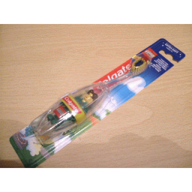 toothbrush jack stone minifigure js021 - colgate danish no bonus stickers