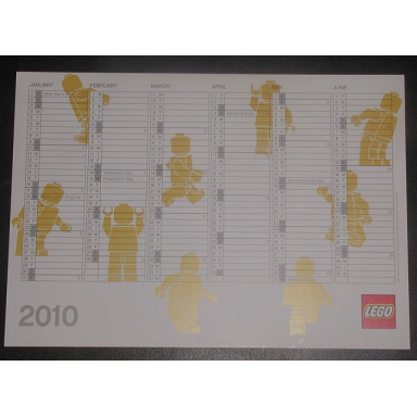 calendar 2010 minifigures