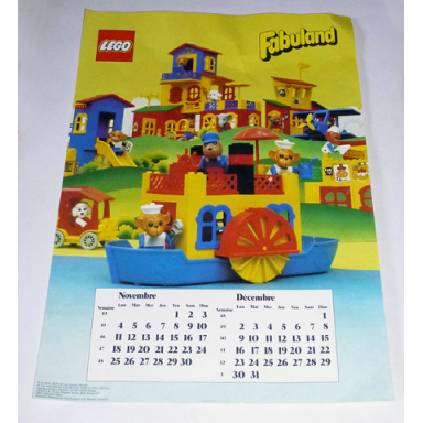 calendar 1985 fabuland french