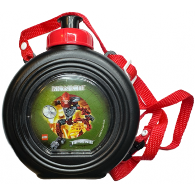 canteen black with red strap bionicle toa hordika vakama