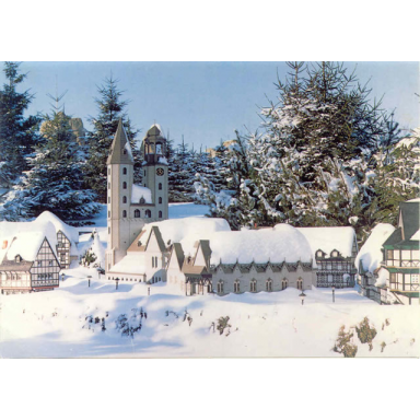 christmas card - 1980 exclusive for uk lego builders club