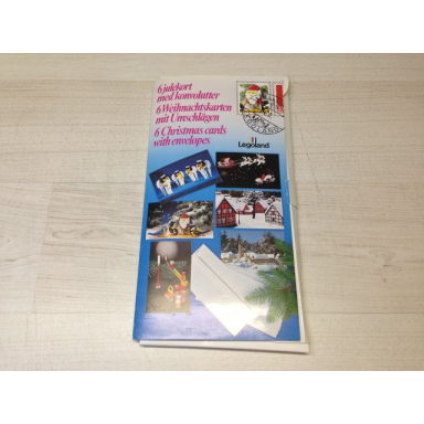 christmas card - 1984 pack of 6 cards with envelopes 94349