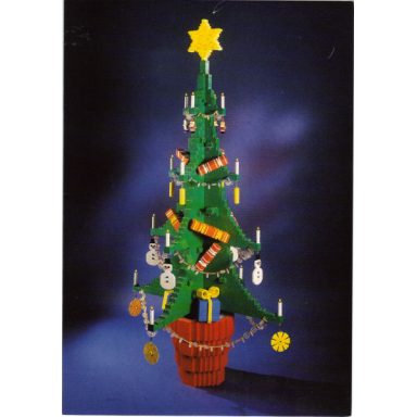 christmas card - 1989 exclusive for uk lego builders club