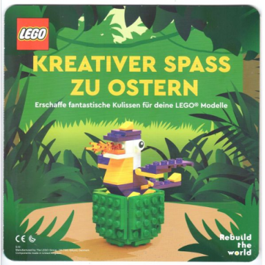 flyer 2020 german kreativer spass zu ostern - rebuild the world