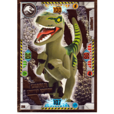 jurassic world trading card game german series 1 - le4 charlie limited edition