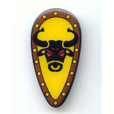 magnet flat knights kingdom bull shield