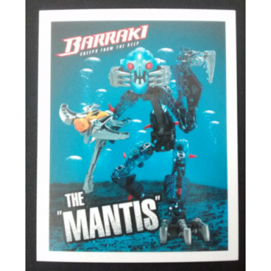 sticker bionicle barraki l1 the mantis
