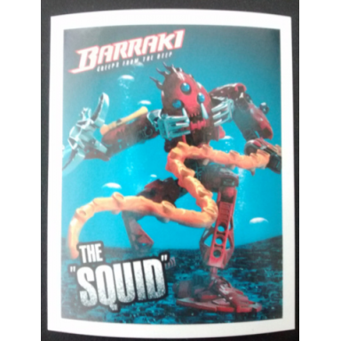 sticker bionicle barraki l2 the squid
