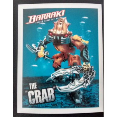 sticker bionicle barraki l3 the crab