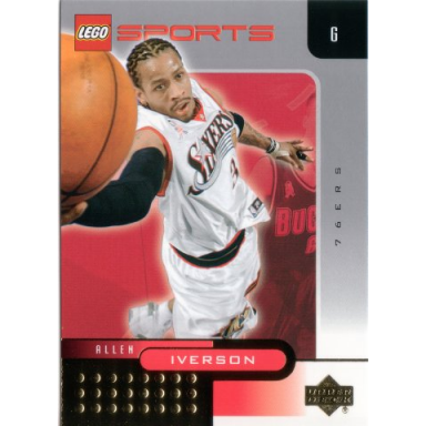 allen iverson philadelphia 76ers 3 gold leaf