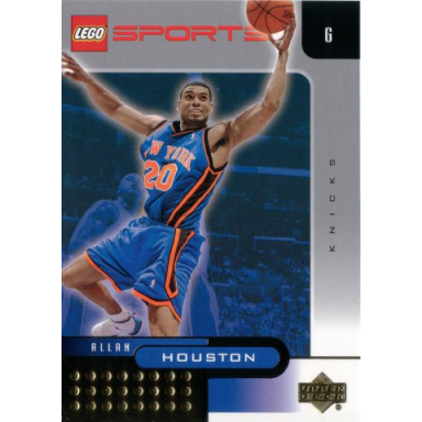 allan houston new york knicks 20 gold leaf