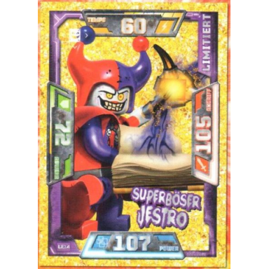 nexo knights trading card game german series 1 - le14 superböser jestro