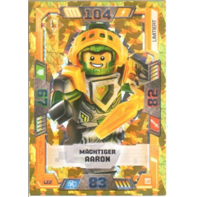 nexo knights trading card game german series 2 - le2 mächtiger aaron